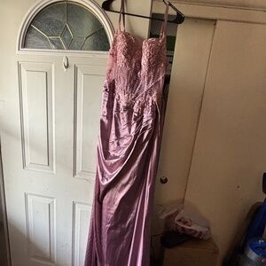 Size 12 mauve prom dress